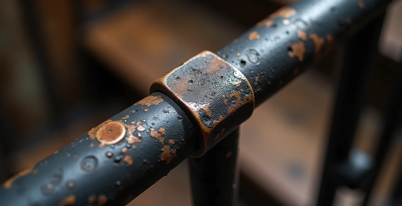 Escalier hélicoïdal en métal brut comme pièce maîtresse d'un salon épuré